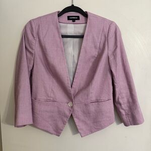 Express Women's Mauve Blazer